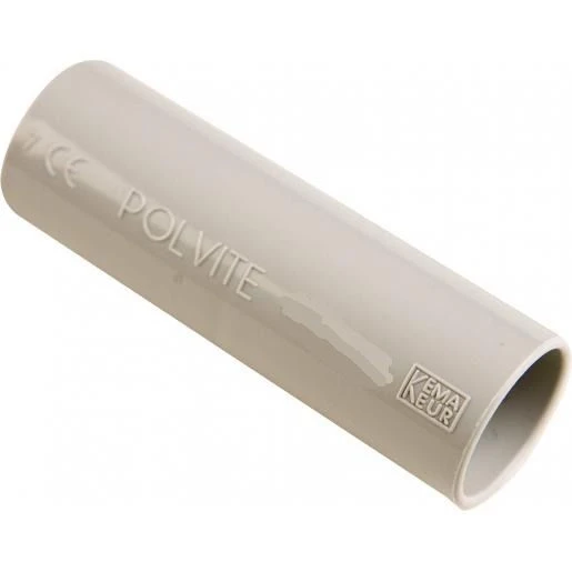 Pipelife Halovolt halogeenvrij sok 19mm licht grijs ral7035