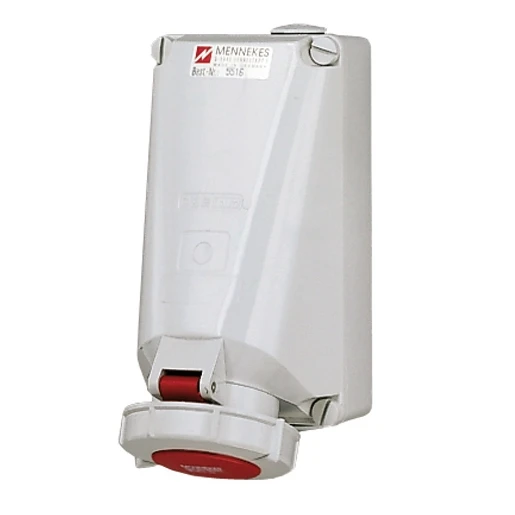 Mennekes Wandcontactdoos 32A 5P 6H 400V IP67