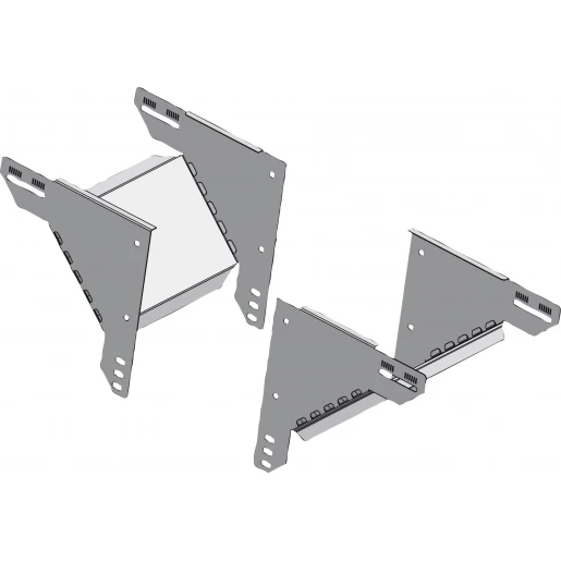 Stago KG281 kabelgoot T-stuk verticaal vallend dwars 200x60mm sdz CSU36212002