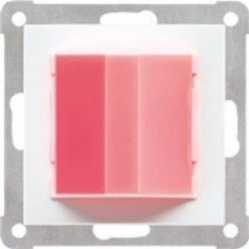 Jung AS range lichtsignaal a(s)500 kamerlamp/zoemer 55x55mm wit IP20 NRSAS0834RMWW