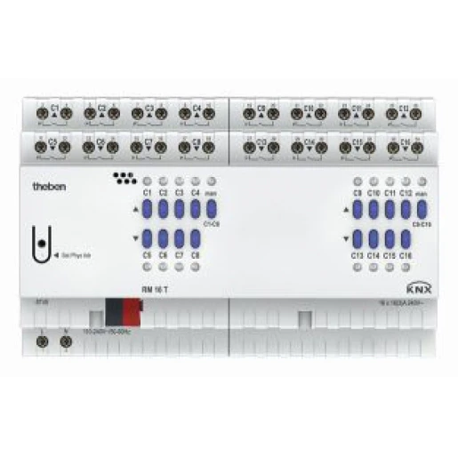 Theben KNX SCHAKEL-/JALOEZIEACTOR 16/8-VOUDIG