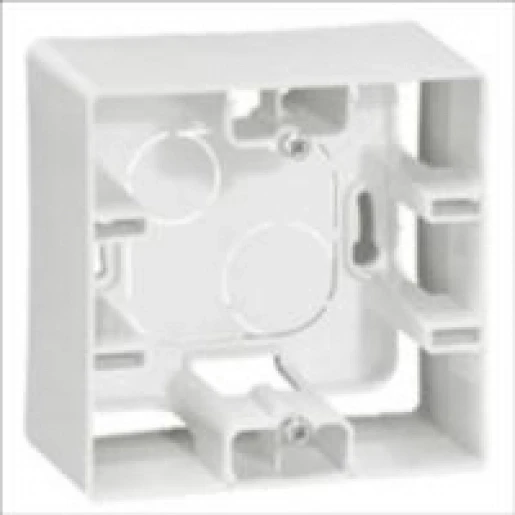 Legrand Niloé opbouwdoos 1-voudig 1 module beige Horizontaal en verticaal 664898