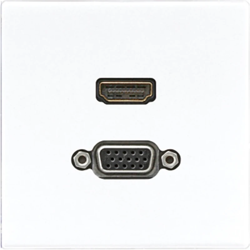 Jung LS range afdekking ls990 alpine wit hdmi/vga MALS1173WW