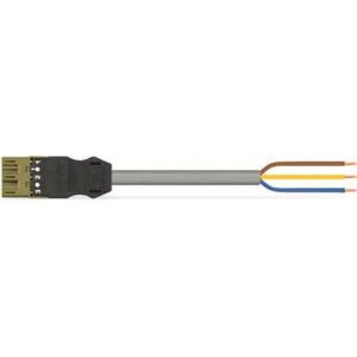 Wago Serie 771 Patchkabel gebouwinstallatie 3p Stekker Vrij kabeluiteinde 4000mm