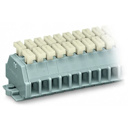 Wago 2-DRAADS PCB KLEMMENSTROOK