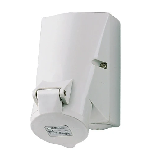Mennekes WANDCONTACTDOOS 32A 5P 1H >50V IP44