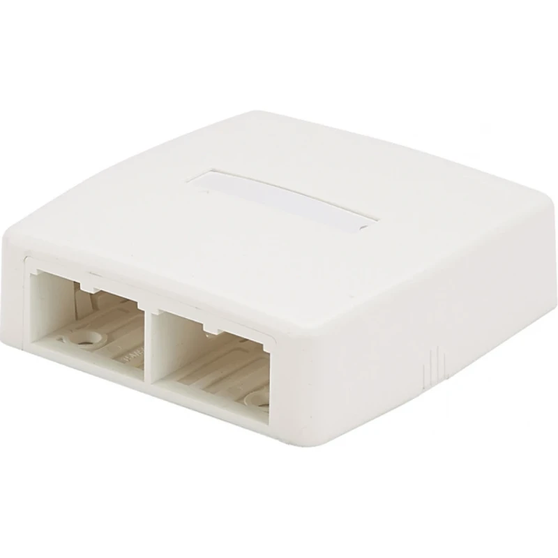 Panduit Mini Com 4 port Surf Mt Box w/quick release cover