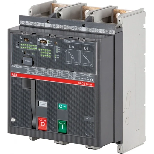 ABB TMAX T7S M 1600/R1600 3P VAST MET VOORAANSLUITING PR231/P-I MICROPROC