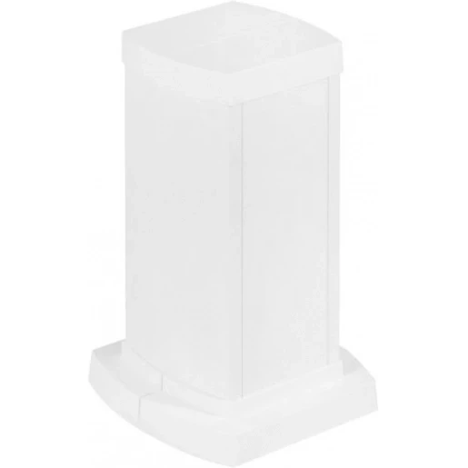 Legrand energiezuil universeel dubbelzijdig 300mm 2 compartimenten wit RAL 9003 653150