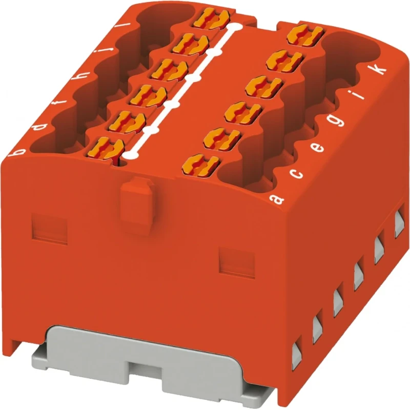 Phoenix Contact PTFIX Verbindingsrijgklem 0,14-1,5mm² eendr. 0,14-1,5mm² meerdr. Rood