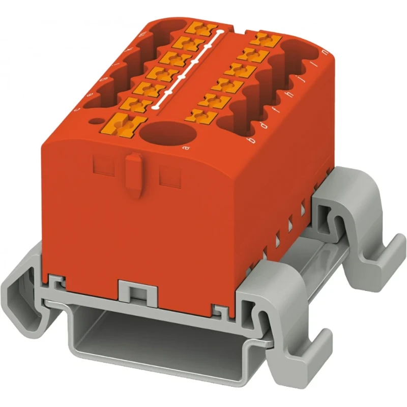 Phoenix Contact PTFIX Verbindingsrijgklem 0,14-4mm² eendr. 0,14-2,5mm² meerdr. Rood