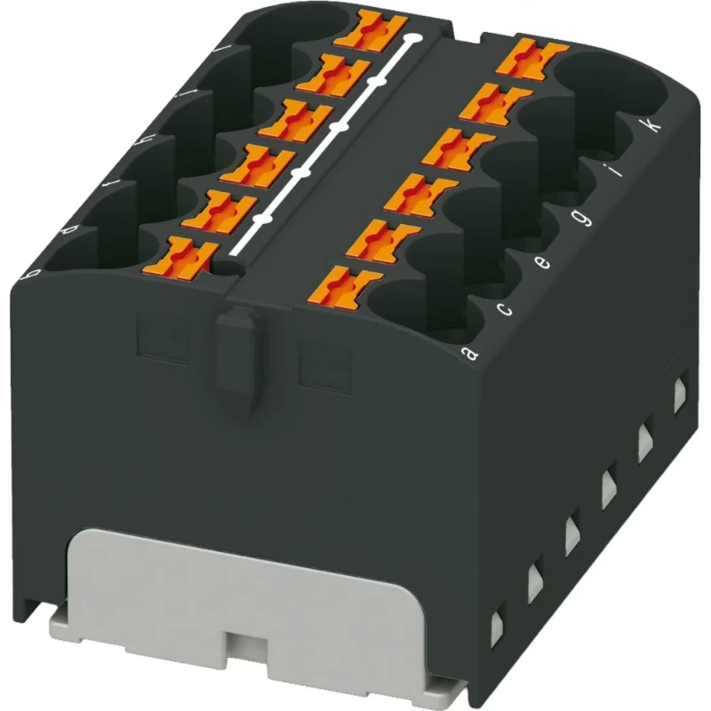 Phoenix Contact PTFIX Verbindingsrijgklem 0,2-6mm² eendr. Zwart