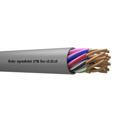 Draka 2700 Signaalkabel Dca Grijs 16x0,8mm - 500mtr