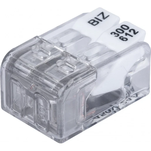 Bizline Verbindingsklem Biz'Wing mini 2x2,5mm transparant