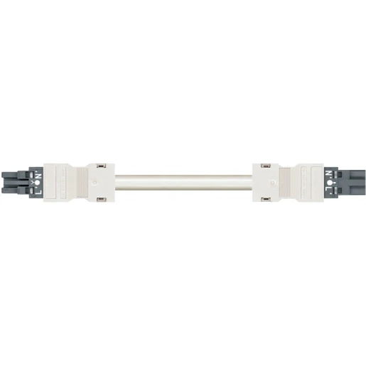 Wago SERIE 771 Patchkabel gebouwinstallatie 2p Contrastekker (female) Stekker 2000mm