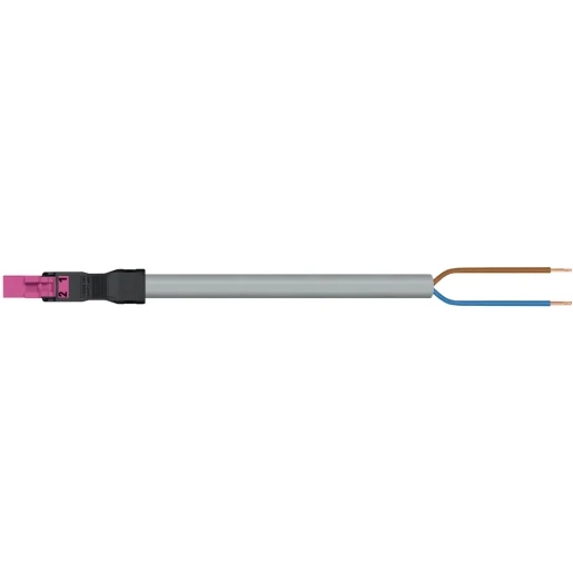Wago SERIE 891 Patchkabel gebouwinstallatie 2p Stekker Vrij kabeluiteinde 5000mm