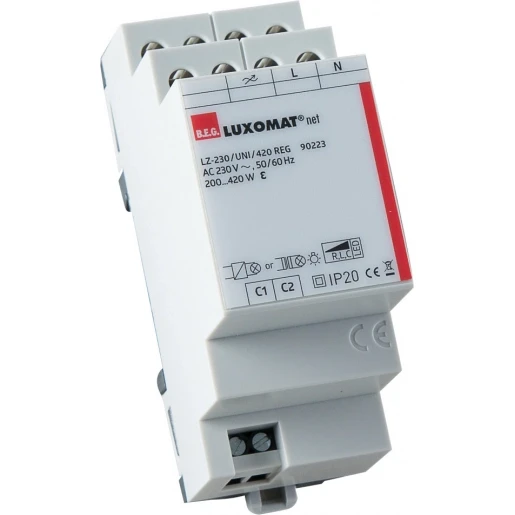 B.E.G. Power module verhogen vermogen dimactor DIN-rail 200 - 420W 90223