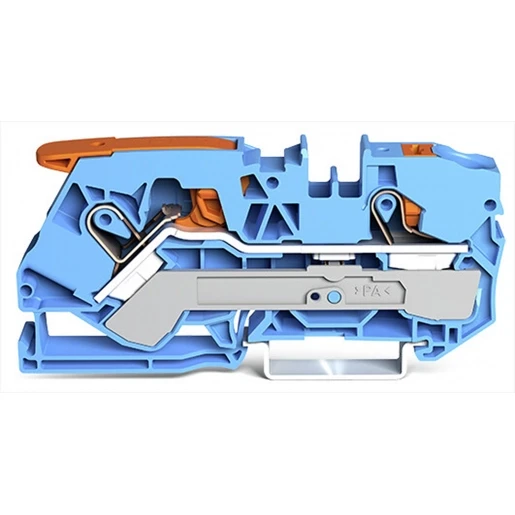 Wago SERIES 2110 Verbindingsrijgklem 4-16mm² eendr. 0,5-16mm² meerdr. Blauw
