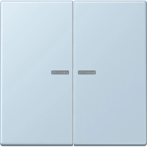 Jung LS range Home stuurafdekking LC32022 2-voudig Mat BTLC17102208