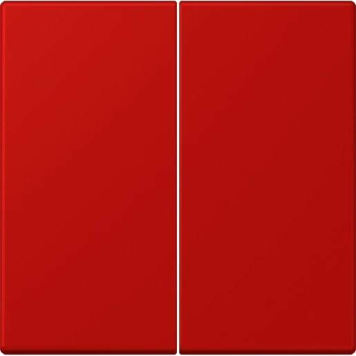 Jung LS range Stuurafdekking standaard LC32090 2-voudig Mat rood LC1702227