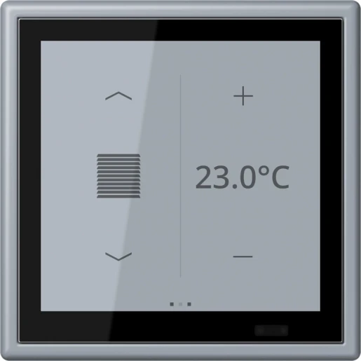 Jung LS range KNX Touch ruimtecontroller KNX LC459D1S257