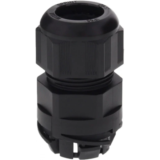 Wiska Push-in kabelwartel polyamide IP68 M25 doorlaat 9-17mm zwart ESKVP25