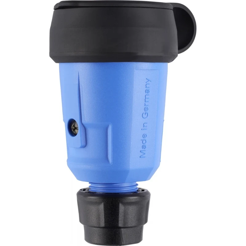 ABL Hightech koppeling SCHUKO Elamid blauw kraag aanraakbeveiliging