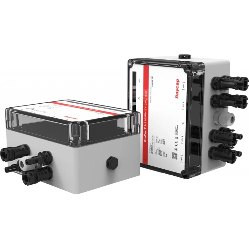 Raycap Stringbox 1100V 2 in 2 uit 2 MPPT MC4