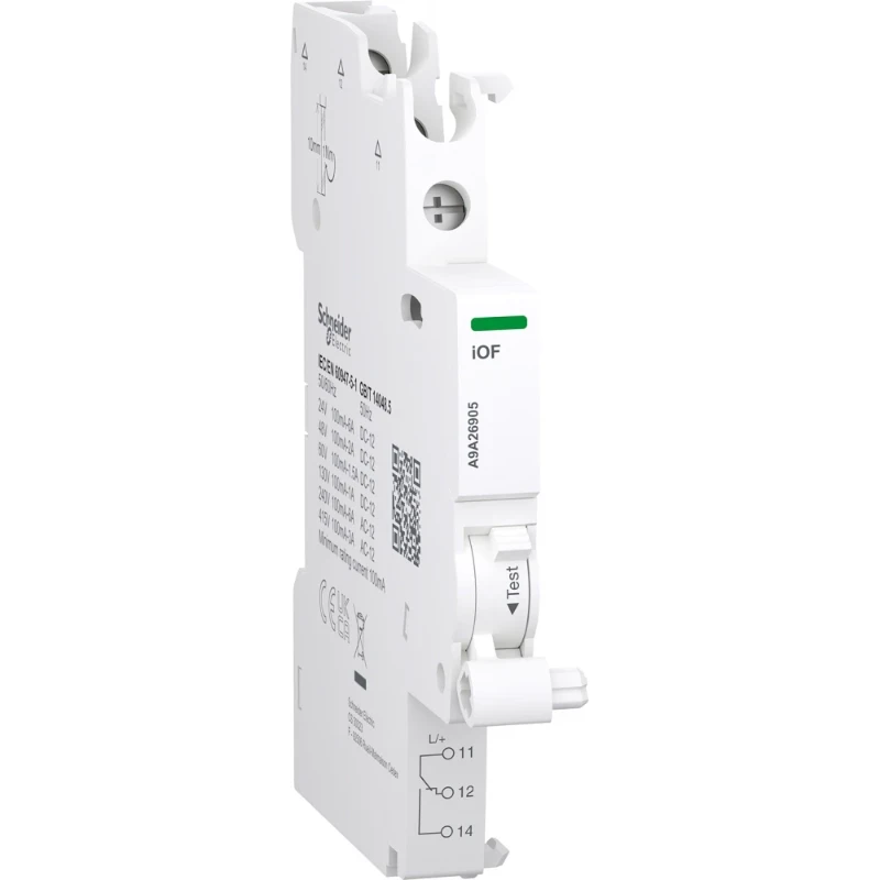Schneider Electric ACTI9 A9A IOF TOP WIRING 0.1-6A AUX