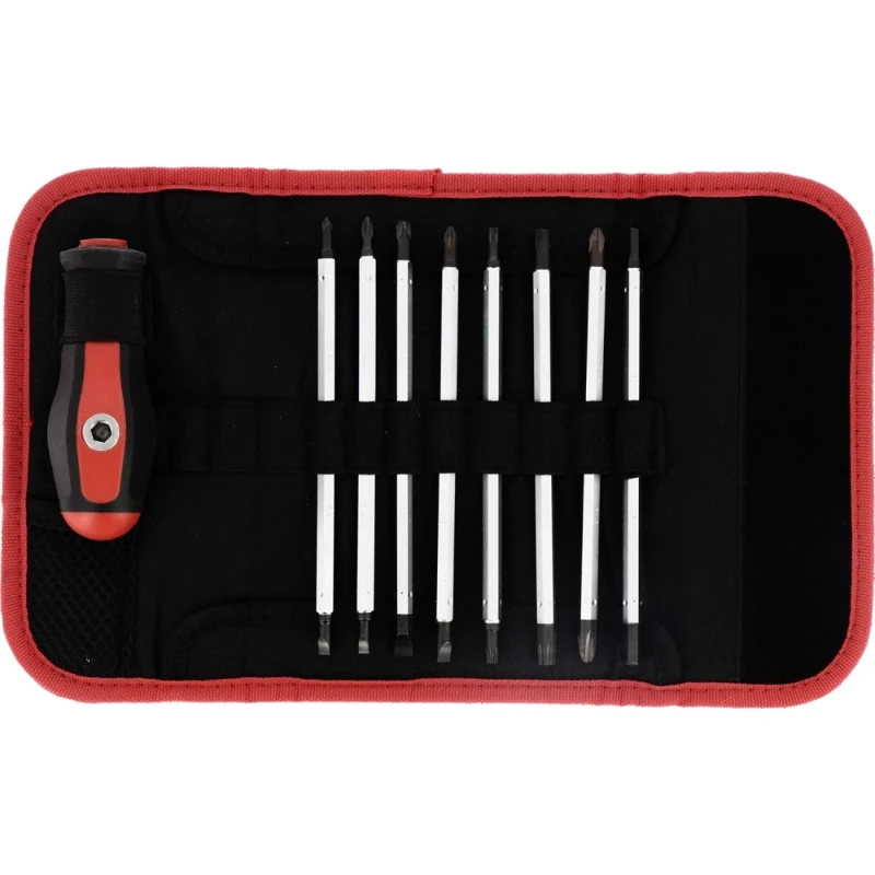Bizline schroevendraaierset t greep verwisselbaar 1/4" BIZ 790135
