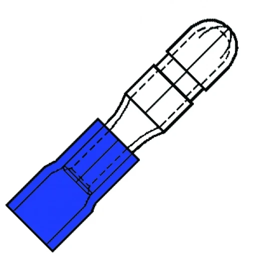 Klemko rondst stek 2,5 blauw