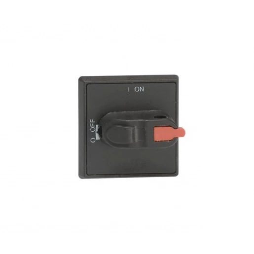 ABB Bedieningsknop zwart ip54 schroefmontage vergr.(te overbr) voor ot