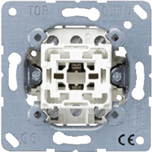 Jung impulsdrukker 2 maakcontact + nulstand inbouw groepen drukcontact Wip 531-41U