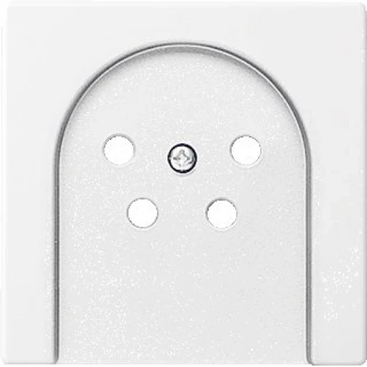 ABB Busch-Jaeger Future, Axcent Centraalplaat telefooncontactdoos RJ11 Centraalplaat 1 connector Zonder label wit 2CKA001724A4297