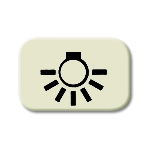 ABB Busch-Jaeger licht symbool si/ap Symbool "licht" 2CKA001433A0424