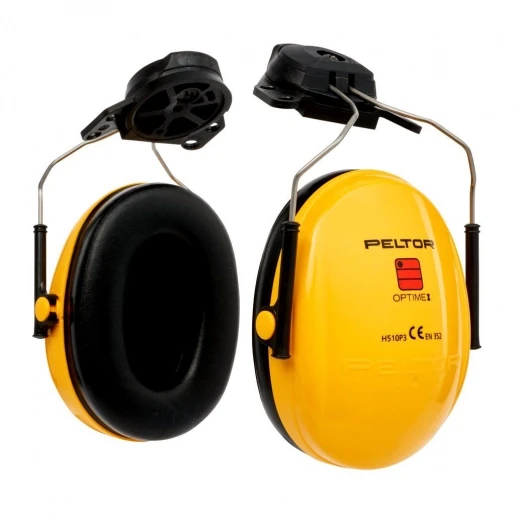 Peltor Optime Oorkap Helmbevestiging geel 7000039617