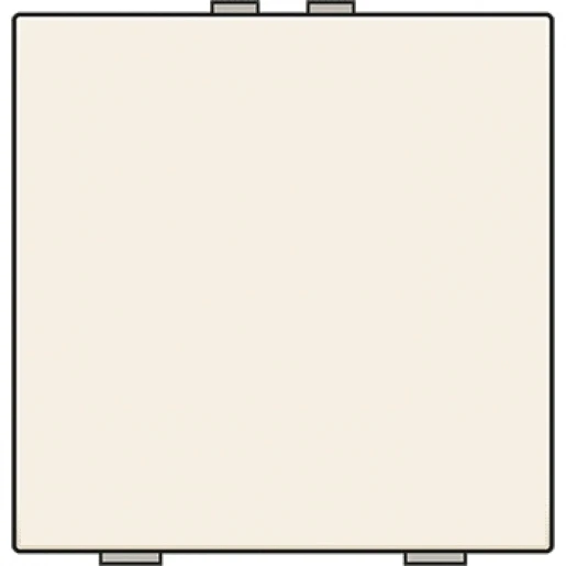 Niko Home Control Tastsensor bussysteem enkelvoudig beige inbouw IP20 RAL 1030 100-51001