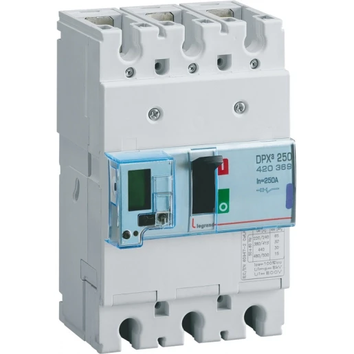 Legrand DPX3 250 ELECTRONISCH 3 POLIG 250A KA-WAARDE 50KA
