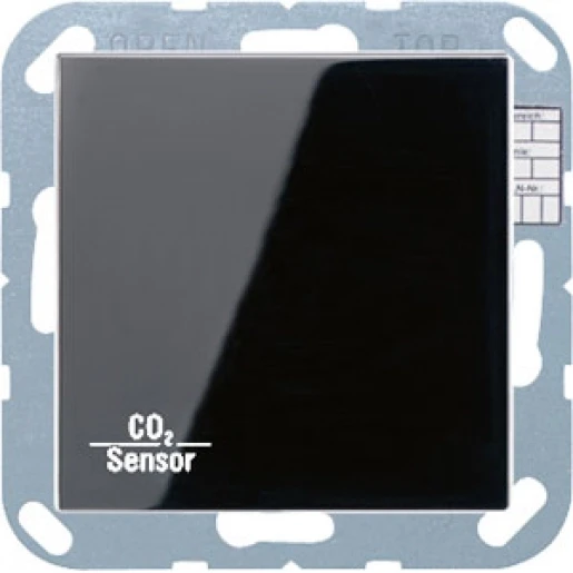 Jung A range CO2-sensor zwart inbouw CO2A2178SW