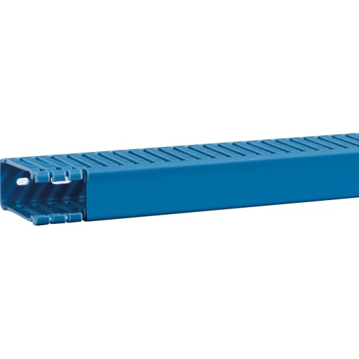 Hager Tehalit BA6 Bedradingskanaal 64x30x2000mm PVC blauw RAL 5015 BA6600250BLAUB