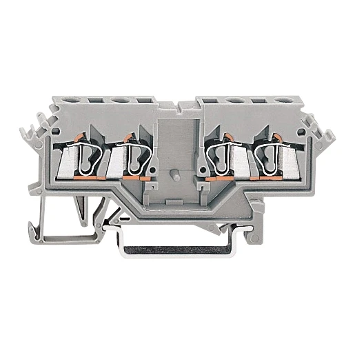 Wago Serie 280 Verbindingsrijgklem 0,08-2,5mm² eendr. 0,08-2,5mm² meerdr. Grijs