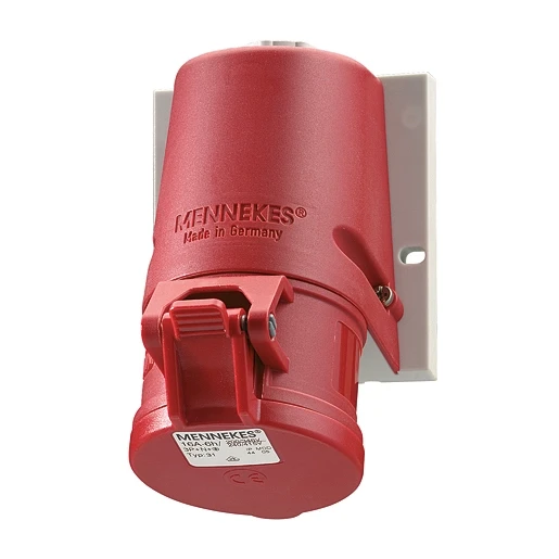Mennekes Wandcontactdoos 16A 4p 6h 400V IP44