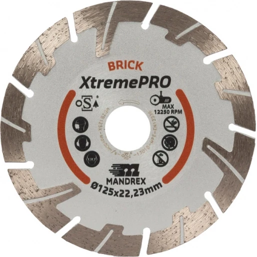 Mandrex Xtremepro Diamant zaagblad 150mm 18560150