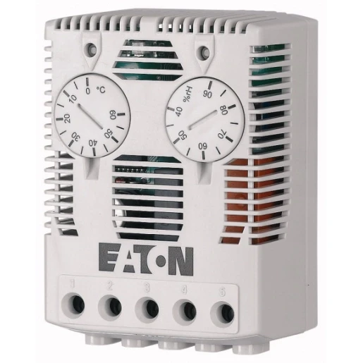Eaton Thermostaat en hygrostaat instelbereik 40-90% rel.lv en 0°c-60°c me