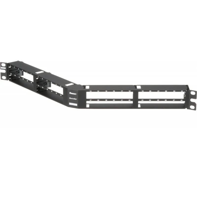 Panduit Qn patch panel angled 48 port 1 ru