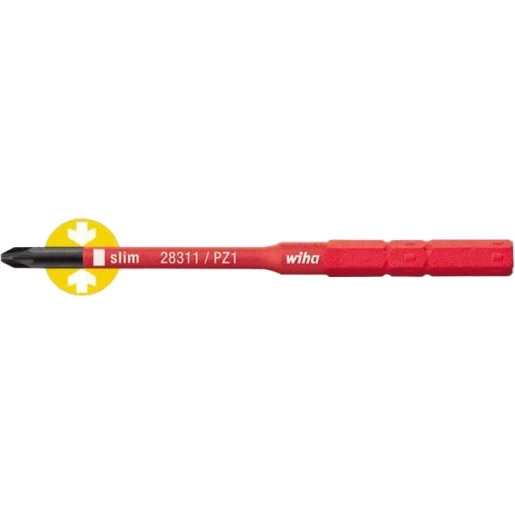 Wiha Slimvario Electric Bit Pozidriv 2831-12 75mm 22034585