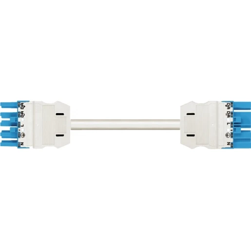 Wago SERIE 771 Patchkabel gebouwinstallatie 5p Contrastekker (female) Stekker 7000mm