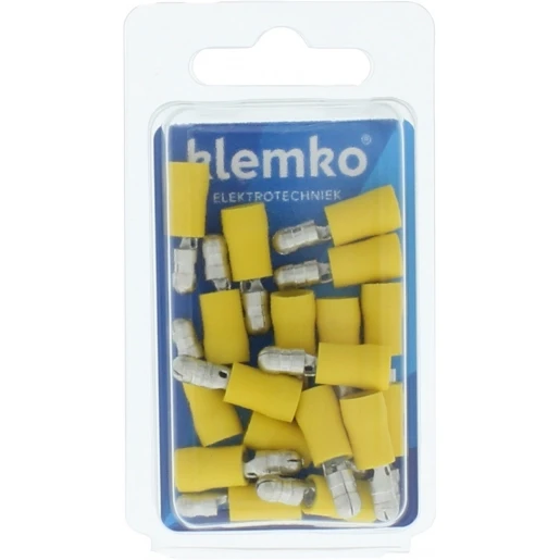 Klemko Blister verpakte Geïsoleerde Rondsteker M5 voor draad 4,0-6,0mm2