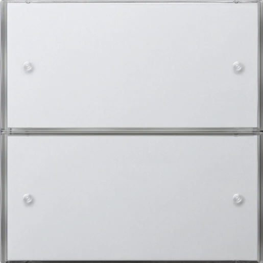 Gira F100 KNX tastsensensor basis KNX 2-voudig wit inbouw IP20 RAL 9010 2022112