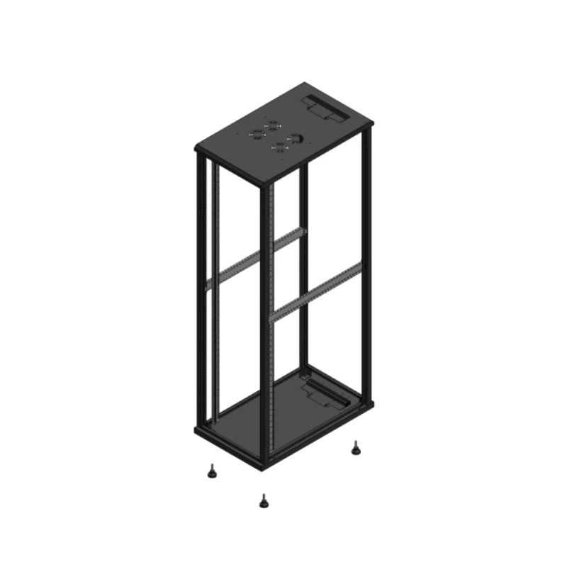 Gigamedia Vloer patchkast SP SP EX 19" 47HE 600x1000mm Zwart GGM 7047610SPSPEX